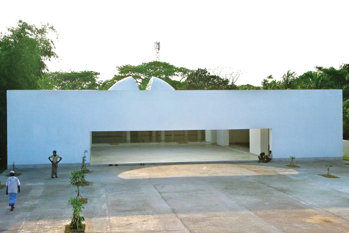 চান্দগাঁও মসজিদের প্রবেশপথ। ছবি: আর্কডেইলি