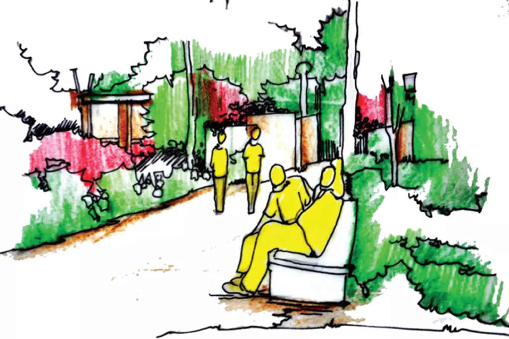 পার্কের মডেল