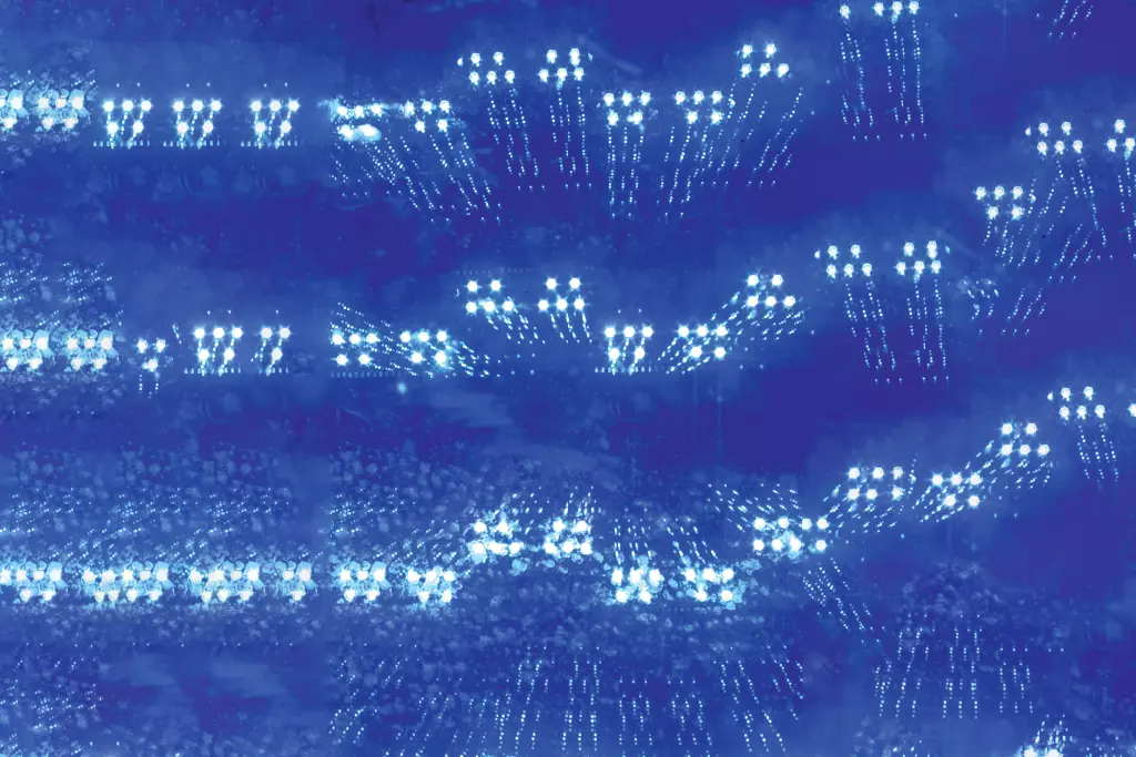 নীল এলইডি