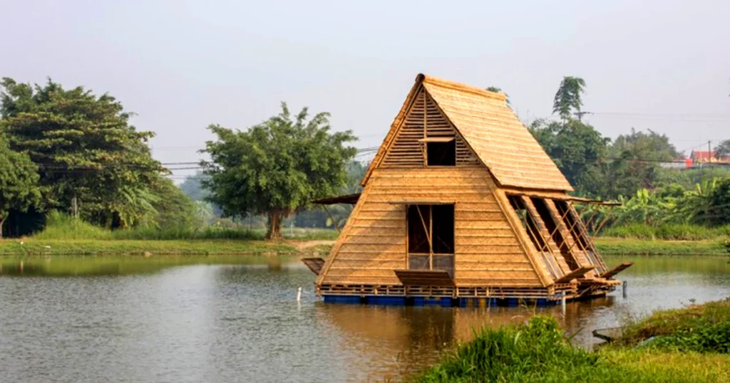 Bamboo house vietnam