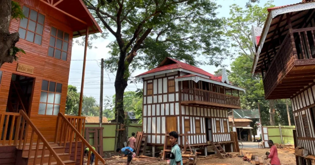 Wooden house