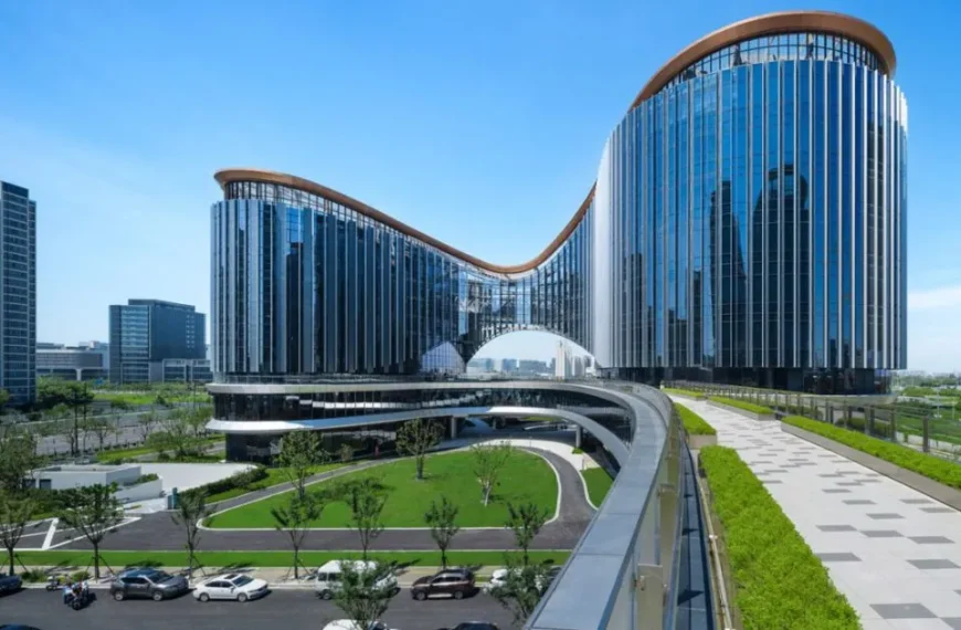 সাংহাইয়ে কোষ বিভাজনের প্রেরণায় গড়া গবেষণা ক্যাম্পাস